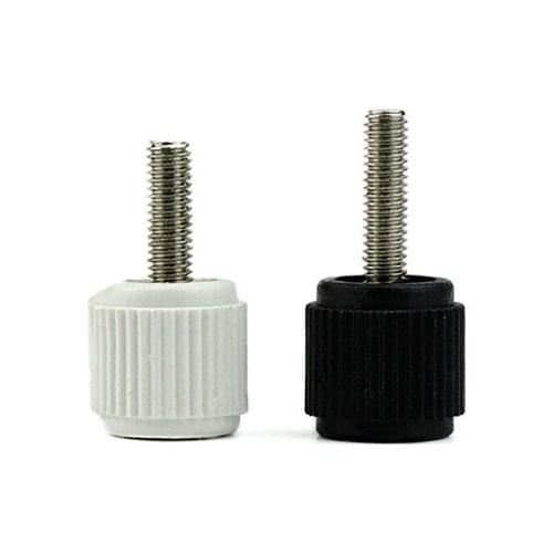 Steel Thumb Screw M3 M4 Plastic knurled head big head Handle PC tooless insulation computer Main frame