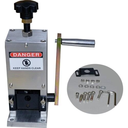 Stripping Machine Hand-operated Household Small Cable Wire Peeler Twisting Machine Waste Wire Stripping Tool DL-S025