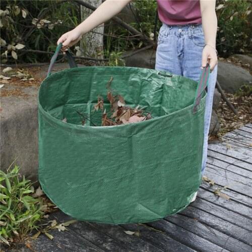 Large Capacity Folding Leaf Garbage Storage Bag for Outdoor Camping Park Party