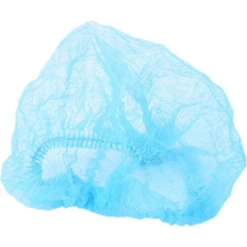 10PC Disposable Non-woven Bouffant Cap Hair Net Cap For Tattoo Cleaning