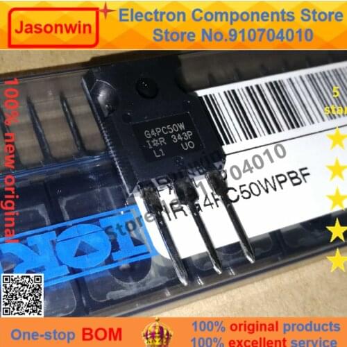 100% nuevo 50 unids/lote original G4PC50W IGBT RG4PC50WPBF IRG4PC50W TO-247 37A600V IRG4PC50W Transistor
