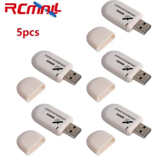 5Pcs USB GPS Receiver Module GNSS GLONASS Antenna Laptop PC Tablet Car Navigation for Win7 Win8 Win10 XP G72