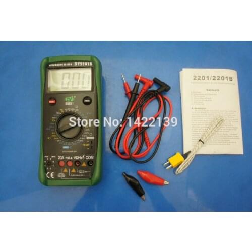 DUOYI DY2201B Automotive Meter and Battery Tester Electrical Instrument Multimeter