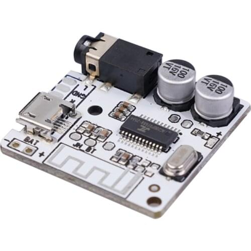 DIY Bluetooth - Compatible 5.0 Receiver Wireless Decoder Board Module Car Audio Receiver Stereo Music Decoding Stereo