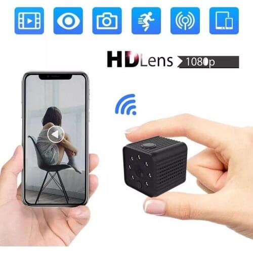 FULL HD 1080P Mini Camera WIFI Night Vision CMOS Sensor Recorder Camcorder Motion detection video Automatic infrared light