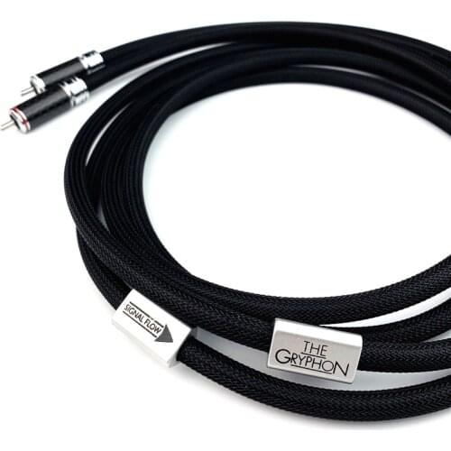 Gryphon VIP Series HiFi Audio RCA Cable Carbon Fiber Plug