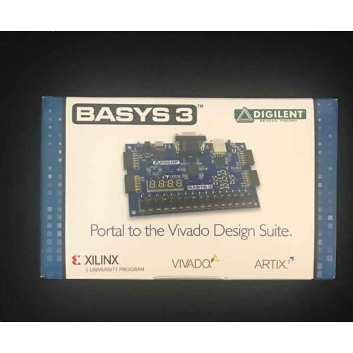410-183 Programmable Logic IC Development Tools Basys3 Artix-7 FPGA Board with XC7A35T-1CPG236C