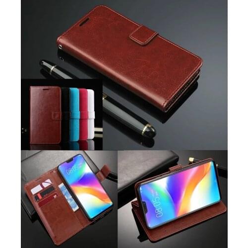 PU Leather Case For Vivo V9 Y85 V7 Plus Y71 Y95 U1 Y91 Y93 Y97 Z5X Z5 V17 NEO Y17 S1 V15 Pro Luxury Wallet With Flip Stand Case