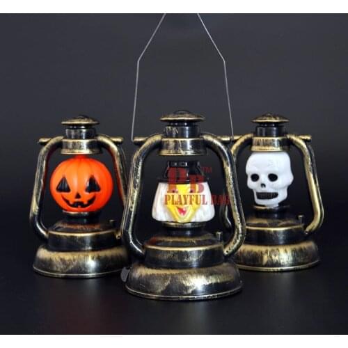 Halloween activities lantern ghost called Jack-O-Lantern night luminous bar scene decorative props