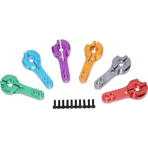 SOJERC 35MM 25T M3 Metal RC Tooth Steering Half Servo Arm for RC Car Parts 25T metal servo arm swing arm rocker arm