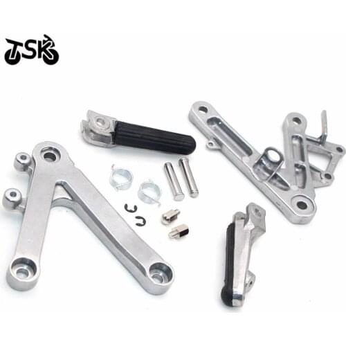 Moto Front Rider Foot Pegs Footrest Bracket For HONDA CBR250 MC22 1990-1997 Motorcycle Accessories