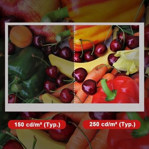 Original Innolux 7 Inch AT070TNA2 1024×600 SRGB FHD Display Screen High Precision LCM Module 7 Inch 250 Nits LVDS Interface