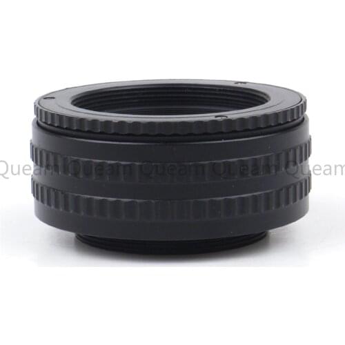 Pixco M39 Lens to M42 Camera Adjustable Focusing Helicoid Ring Adapter 25 -55mm Macro Extension Tube M39-M42