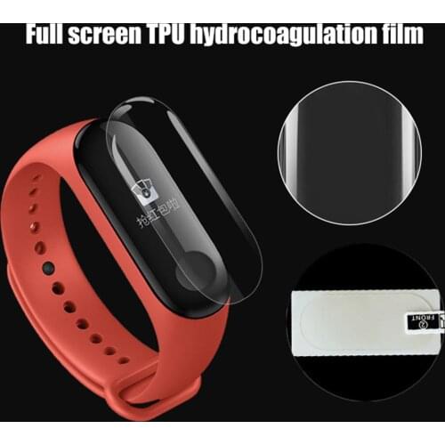 TPU Scratch-proof Smart Bracelet Full Screen Protector for Xiaomi Mi Band 2/3/4