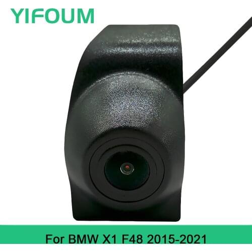 YIFOUM HD CCD Car Front View Parking Night Vision Positive Waterproof Logo Camera For BMW X1 F48 2015 2016 2017 2018 2019-2021