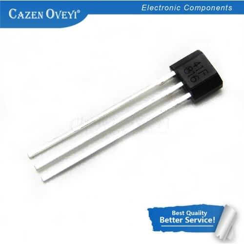 10pcs/lot 41F TO-92S 0H41 SH41 SS41F TO-92 S41 Bipolar Hall Element Sensor Motor Electric Car Motor Hall Sensor In Stock