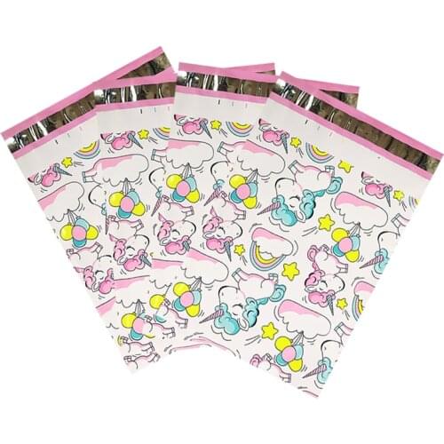 100Pcs Print Poly Mailer 10x13 inch Clothes Packaging Envelope Self Seal Shipping Mailing Bag Postal Courier Envelopes Bag