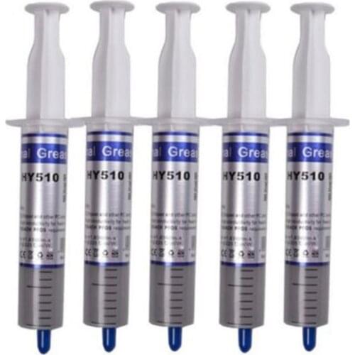 30g Grey Thermal Conductive Grease Paste for CPU GPU Laptop Computer Chipset Cooling Silicone Syringes Shape Heat Sink Paste