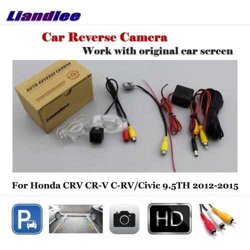 Car Back Up Camera For Honda CRV CR-V C-RV/Civic 9.5TH 2012 2013 2014 2015 AUTO Vehicle Backup Cameras Car Accessories