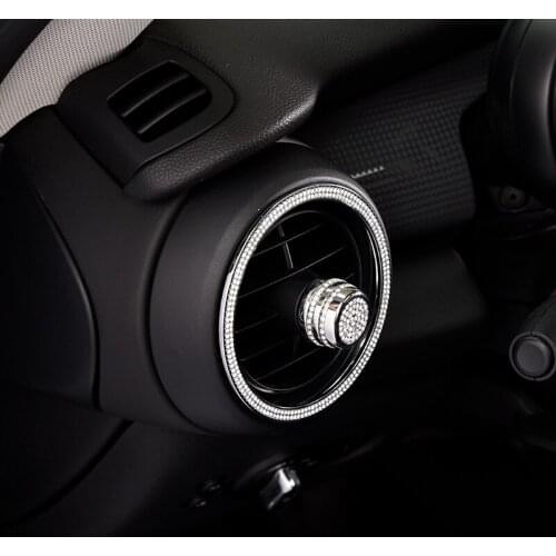 Car Air Conditioning ventilation switch decoration sticker For BMW MINI COOPER S F55 F56 F57 car Interior styling accessories