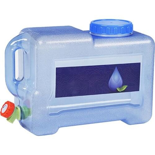 8L Car Water Bucket Water Container With Faucet Container Camping Outdoor Reusable Storage Picnic Portable Drinking Water Bucket