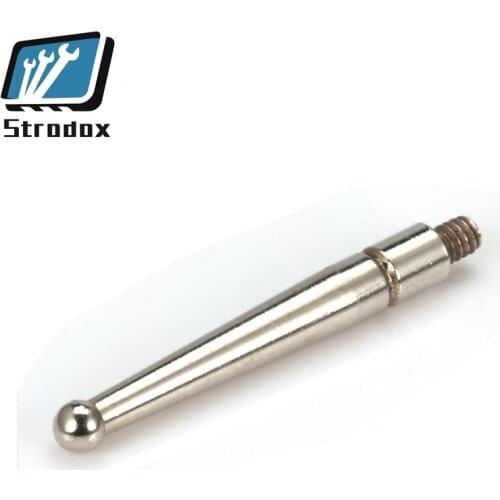 White steel head Probe Lever Dial Indicator M1.4 M1.6 M1.8 M2.0 Measuring Tip Sonde Gauge Pin Gage Ball CNC Stainless steel CMM