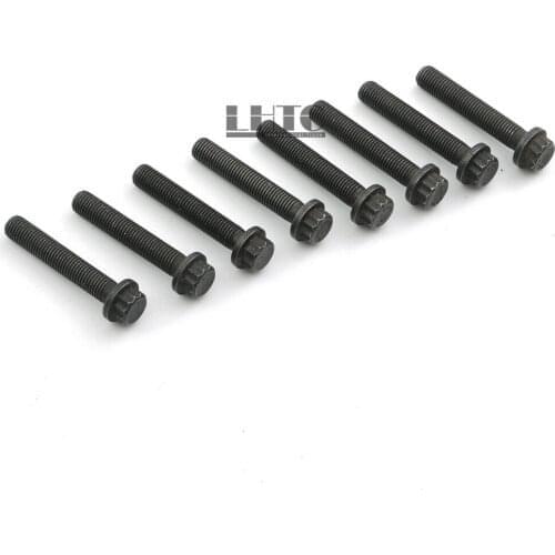 OE 8x Connecting Con Rod Screws Bolts 045105425 M8X1X44 For VW Audi 1.2 1.4 TFSI 1.6 1.9 2.0 TDI Diesel
