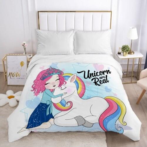 Cartoon Childrens Duvet cover Quilt/Blanket/Comfortable Case Bedding for kids baby boy girls 140x200 240x220 for Home Car REAL