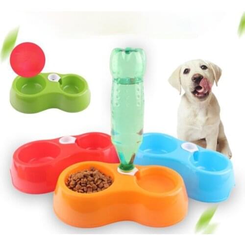 Eco-Friendly Pet Bowl for Dogs and Cats Candy Color Pet Puppy Food & Water Bowls Anti-Skip No Tip Cat Food Bowl Pet Food Bowl