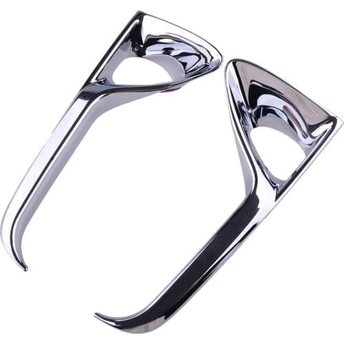 Chrome Car Front Fog Light Lamp Cover Trim Styling fit for Lexus RX350 2016 2017 2018 2019