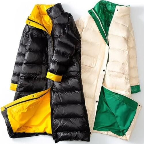 Winter Waterproof Women Jacket Warm Long Jacket Winter Maxi-Long Outerwear Down parkas Loose Warm -30 degree Coat Women