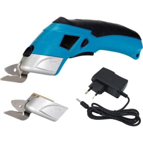 4V Multifunction Cordless Electric Scissors Low Consumption Flexible Electric Scissor Cloth Leather Cloth Cutting Tool Dropship