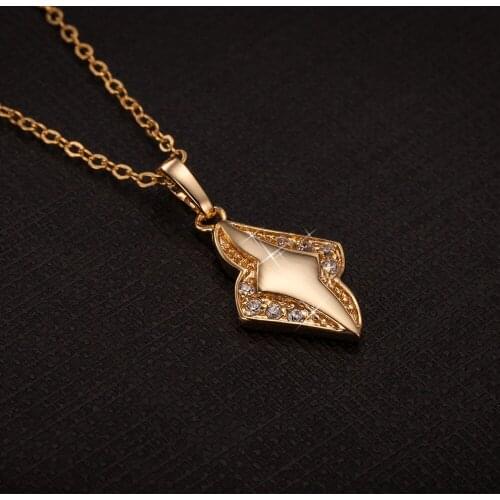 Trendy Hot Lightning Scar Necklaces For Women Potter Magic Protection Pendants for girlfriend gifts Zirconia Vintage Jewelry