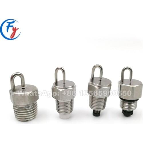 1/4" Impact pin fog nozzle, fine mist spray nozzle, high pressure impact misting fine spray nozzle impingement rubine fog nozzle