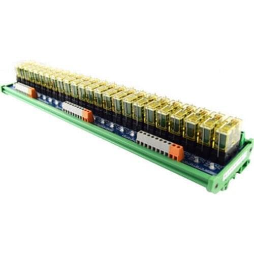 Relay single-group module 24-way compatible NPN/PNP signal output PLC driver board control board