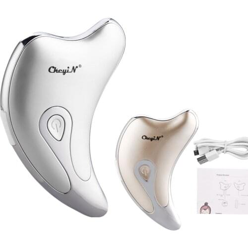 CkeyiN GuaSha Scraper Board Massager Face Neck Skin Lifting Wrinkle Remover Skin rejuvenation V face tighten Firming Beauty