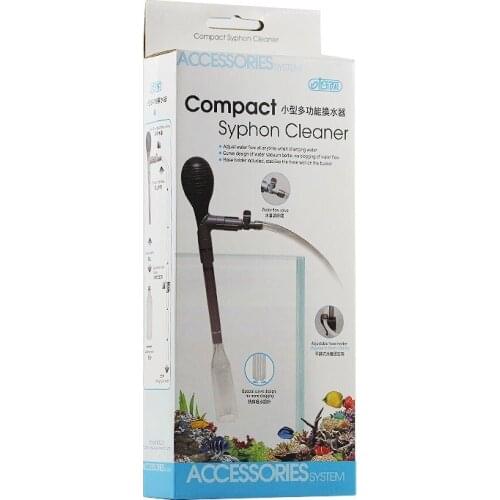 ISTA Aquarium Gravel Cleaner Vacuum Siphon Fish Tank Sand Cleaning Tools Gravel Washer Water Changer with Hose Clamp