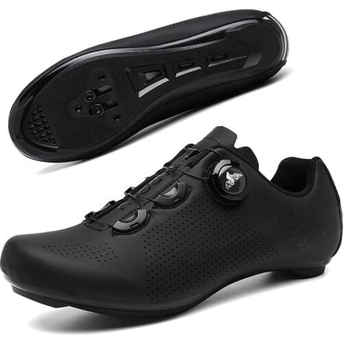 Cycling shoes road Mens sneakers flat spd cleat bike shoes mtb mountain Bicycle Road cycling footwear Outdoor bike sneaker