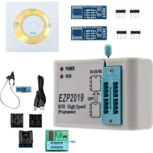 Ezp2019 High-Speed Usb Spi Programmer Support 32M Flash 24 25 93 Eeprom 25 Flash Bios Win7 Win8