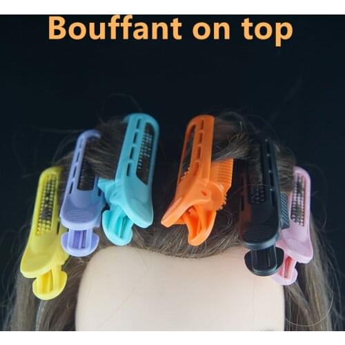 2pcs Hair Curler Clips Hair Root Fluffy Hair Volumizing Clip Bangs Hair Curler Magic Hair Care Rollers DIY Hair Styling Tool