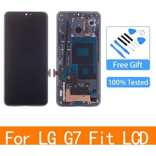 6.1”ORIGINAL For LG LG G7 Fit LCD Touch Screen Digitizer Assembly For LG G7 G710EMW Display with Frame Replacement