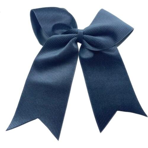 9 colors 8 inch Large Hair Bows for Girls Hair Clips Solid Corduroy HairPin Party Kids Hair Accessories accesorios