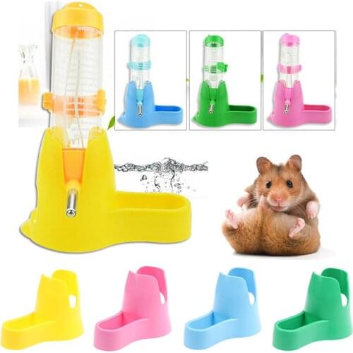 1Pc Automatic Feeding Device Food Container Pet Drinking Bottles Hamster Water Bottle Small Animal Accessories
