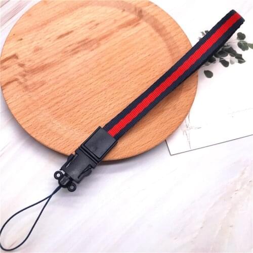 Business 4 colors Lanyards Wrist band For Id Pass Card Badge Gym Key Usb Mobile Phone Holder DIY Hang Rope Lariat Lanyard