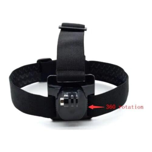 For Gopro Hero Action Camera 360 Head band Accessories Head Strap Professional Mount Helmet for SJ4000 camera accessories