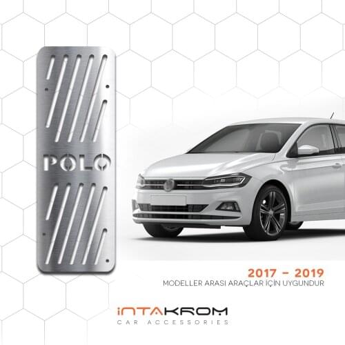 For Volkswagen Polo Chrome Foot Rest Pedal Car Compatible With Quality Car Accessory