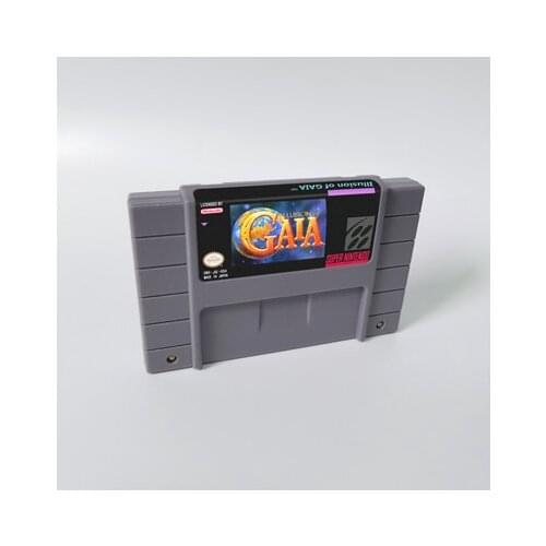 Illusion of Gaia - RPG Game Card US Version English Language Battery Save
