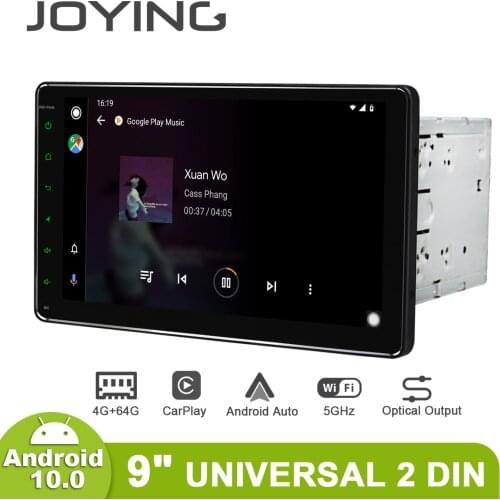 JOYING 9 inch 4GB RAM+64GB Octa Core 1280*720 IPS screen 2 din GPS Navigation universal head unit autoradio Multimedia player BT