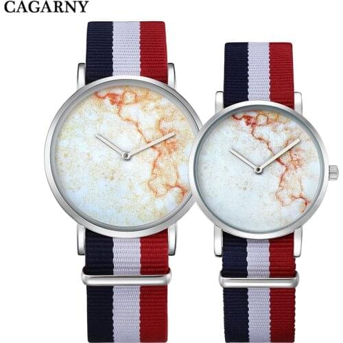 Hot Fashion Lovers Watches Women Bracelet Watch ladies Wristwatches Waterproof Quartz Watch Men Luxury Brand Cagarny Reloj Mujer