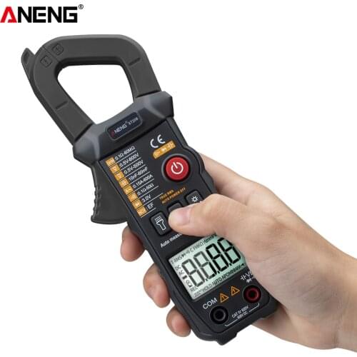 ANENG ST208 Digital Multimeter amperimetric Clamp Meter 6000 counts DC/AC Current Tester Pliers ammeter Voltmeter Auto Range